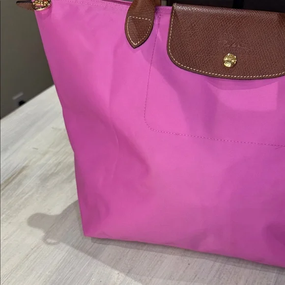 Longchamp Pink Tote Bag - Picture 5 of 14
